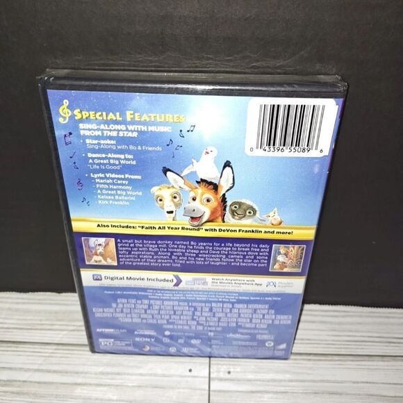 The Star Children's Family Movie (DVD 2017) New/Sealed Action Animated Adventure - Picture 4 of 4